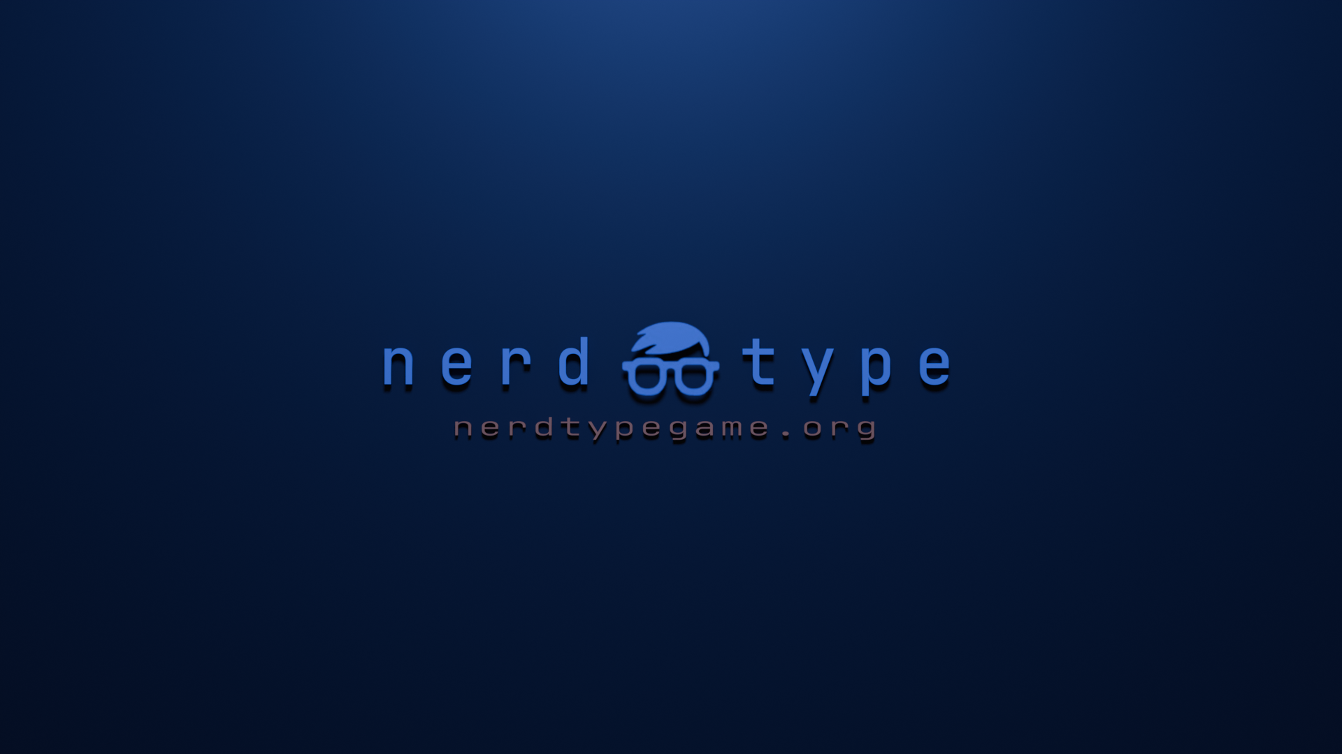 NerdType 3D-logo with link